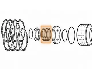 Spring, JF506E (All) Direct Clutch Return (Spiral) (2.625”OD) 2002-Up — Part # 183971A