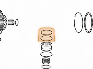 Snap Ring, JF506E (Freelander/Mazda/Jaguar) Holds Servo Cover On (.058” Thick) (2.735”OD) 2002-Up — Part # 183896A