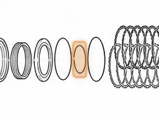 Snap Ring, JF506E (All) Holds Low Clutch Spring Retainer To Drum (.052” Thick) (3.355”OD) 2002-Up — Part # 183877A
