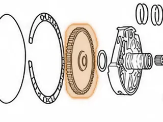 Top Drive Gear, RG4R01A/JR403E (PTO Gear) — Part # 73800G