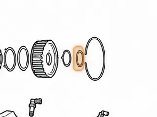 Bearing With Races, JR405E/RC4A-EL Ring Gear To Inner Sprag Race (2.095”OD) (.100”Thick) 2003-09 — Part # 193254A