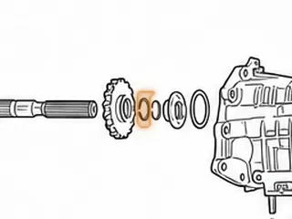 Snap Ring, JR405E/RC4A-EL Output Spacer To Output Shaft (1.165”OD)(.060”Thick) 2003-09 — Part # 193691A