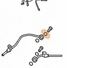 Washer, JR405E/RC4A-EL Cooler Line (.053”Thick)(.790”OD) 2003-09 — Part # 193378A