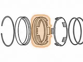 Piston, JR405E/RC4A-EL 2-4 Clutch (Aluminum)(1.867”Thick)(7”OD)(20 Springs) 2003-09 — Part # 193980A