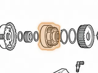 Planet, JR405E/RC4A-EL Rear (4 Gear)(17 Teeth Gears) 2003-09 — Part # 193584A