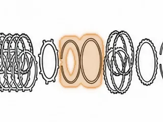 Snap Ring, JR405E/RC4A-EL Holds High Clutch (.078”Thick)(.198”Wide)(5.384”OD) 2003-09 — Part # 193878A