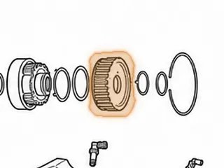 Ring Gear, JR405E/RC4A-EL Rear Planet (75 Teeth Right Angle)(1.660”Tall)(30 Outer Splines) 2003-09 — Part # 193594A