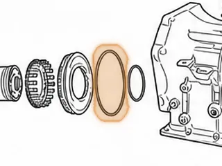 Lip Seal, JR405E/RC4A-EL Low-Reverse Clutch Piston (Outer)(5.835”OD) 2003-09 — Part # 193341A
