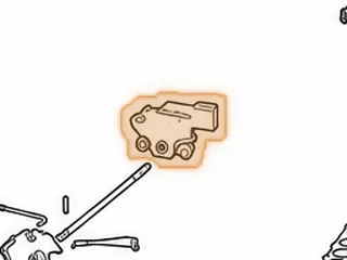 Switch, JR405E/RC4A-EL PRNDL (9 Blade Connector)(2 Bolt Holes)(2 Wide & 7 Narrow Blades) 2003-09 — Part # 193410A