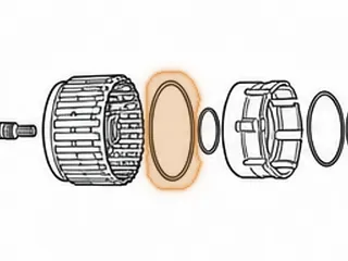 Lip Seal, JR405E/RC4A-EL Reverse Piston (Outer)(5.620”OD) 2003-09 — Part # 193335A