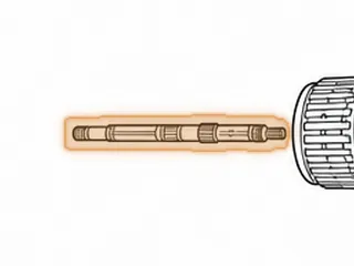 Shaft, JR405E/RC4A-EL Input (13 9/16”Long)(3 Sets Splines)(O-Ring Groove)(.590”OD Pilot End) 2003-09 — Part # 193670A