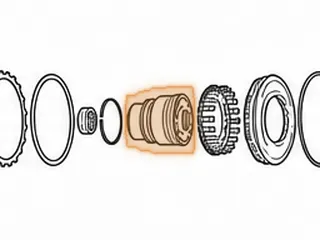 Inner Race, JR405E/RC4A-EL Low -Reverse (2.163”Long)(3.120”OD)(2 Ring Groove & 7 Threaded Holes) 2003-09 — Part # 193668A