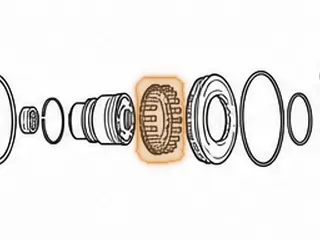 Spring Retainer, JR405E/RC4A-EL Low-Reverse Piston (18 Springs) (4.370”OD)(1.075”Tall) 2003-09 — Part # 193977A