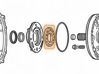 Pump Gear Set, JR405E/RC4A-EL (13 Teeth Inner)(15 Teeth Outer)(.503”Thick)(3.772”OD) (Square Tip Teeth) 2003-09 — Part # 193530A
