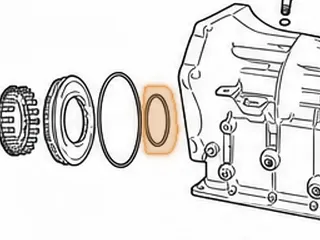D-Ring, JR405E/RC4A-EL Low-Reverse Clutch Piston (Inner)(.085”Thick)(3.120”OD) 2003-09 — Part # 193340A