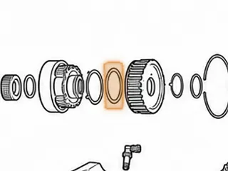 Bearing With Races, JR405E/RC4A-EL Rear Plant To Ring Gear (3.065”OD)(2.290”ID) (.103”Thick) 2003-09 — Part # 193251A