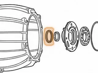 Seal, JR405E/RC4AEL Pump (Converter Housing)(No Notch)(Has No Drain Back) 2003-09 — Part # 93070
