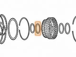 Bearing With Races, JR405E/RC4A-EL High Clutch Hub To Reverse Clutch Hub (2.553”OD) (.095”Thick) 2003-09 — Part # 193258A