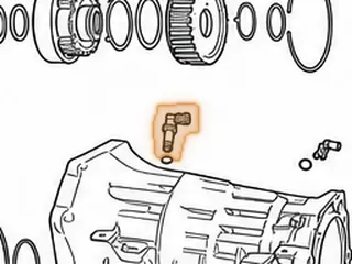 Sensor, JR405E/RC4A-EL Input Speed (3 Blade Triangle Connector) 2003-09 (Also Fits JR405E/RC4A-EL Output Speed Sensor) — Part # 193438A