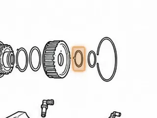 Race, JR405E/RC4A-EL Rear Gear To Inner Sprag Race (3 Tabs)(2.013”OD)(1.577”ID) (.031”Thick) 2003-09 — Part # 193253A