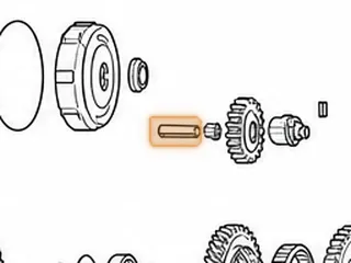 Pin, K4 Reverse Idler — Part # 60819E