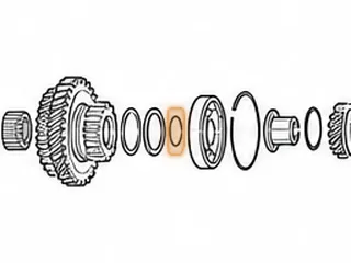 Wire Snap Ring, AK/AS/F4/K4/CA/L4/P1/G4/L5/PL5X Mainshaft — Part # 60881A
