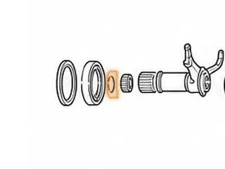 Snap Ring, AK/AS/CA/L4/P1 Holds Bearing In Stator (Front) — Part # 60870A