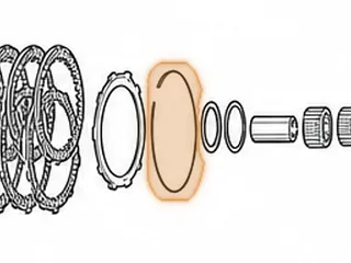 Snap Ring, AK Holds Pressure Plate In Drum — Part # 60861A