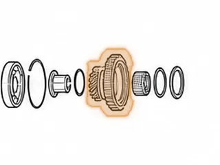 Gear, AK/AS Low Mainshaft (21 Teeth) — Part # 60800A