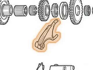 Shift Fork, L4/P1 (Cast # L4) — Part # 60840L