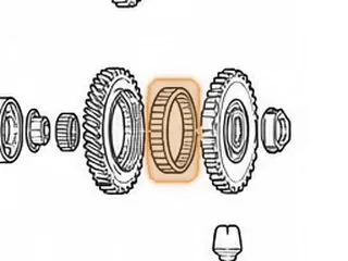 Sprag, F4/K4/G4 Low (28 Lugs) — Part # 60658C