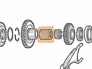Collar, AK/AS/F4/K4/L4/P1 2nd Gear To 4th Gear (Countershaft) (1.541”) — Part # 60267A4