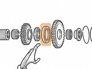Selector, G4 Reverse (Countershaft) (2.275”OD Where Fork Rides) (Has 12 Teeth — Part # 60830H