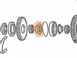Collar, AK/AS/L4/CA/P1 Reverse Gear (Countershaft) (Also Fits P1 Low Gear (Countershaft) — Part # 60272A