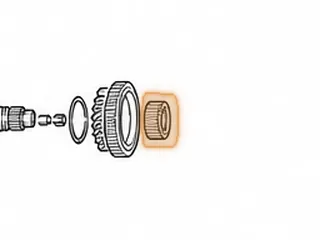 Caged Needle Bearing, AK/AS/F4/K4 Second Gear To Mainshaft (.712” Wide) — Part # 60220A