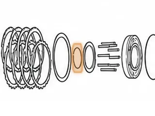 Snap Ring, M41 Holds Direct Clutch Retainer — Part # 13879