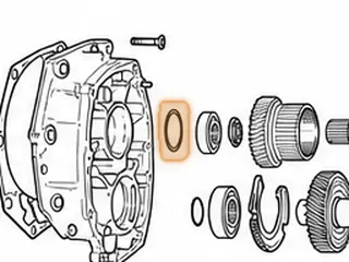 Shim, M41 Pump Cover To Ball Bearing — Part # 13284