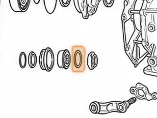 Washer, M41 Under Pinion Nut — Part # 13208