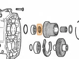 Washer, M41 Driven Transfer Gear To Ball Bearing — Part # 13282