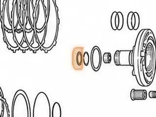 Bearing W/Race, M41 Forward Drum To Stator 1975-83 — Part # 13229