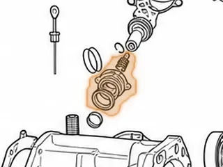 Support Sleeve, M41 Governor (2 Ring) Bolts To Differential Case — Part # 13685C