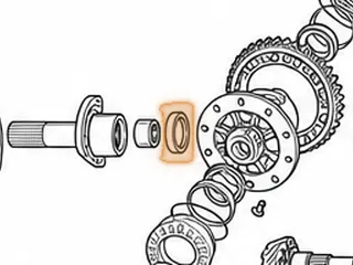 Seal, M41 Stator Tube (1 3/4”OD) — Part # 13071BB