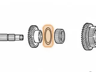 Thrust Bearing, MPWA (Vigor) 4th Gear To # 223 Race (Mainshaft) (Use 30232A) — Part # 70238C