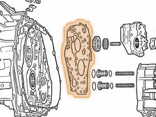 Plate, M5DA Seperator Pump & Bell Housing — Part # 70544H