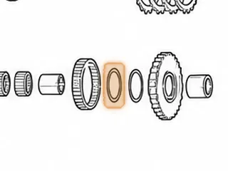 Race, M5DA Park Gear To Low Gear (1.785”ID) — Part # 70280H