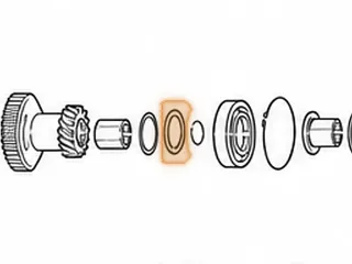 Spacer, MPYA / M5DA Low Gear (Mainshaft) To Snap Ring — Part # 70252B