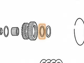 Thrust Bearing, MPWA (Vigor) 2nd Gear To Mainshaft (Use 70232C) — Part # 70223C