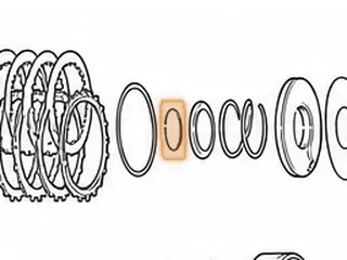 Snap Ring, MPWA (Vigor) Holds 1st / 2nd / 3rd / 4th & Low Hold Clutch Retainer In — Part # 70862C