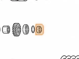 Nut, MPYA / M5DA (Mainshaft) Right Hand Thread — Part # 70795B