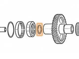 Seal, MPWA Transfer Gear To Front Shaft — Part # 70080C
